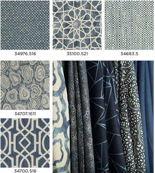 Just in! New Bold Blues by Kravet