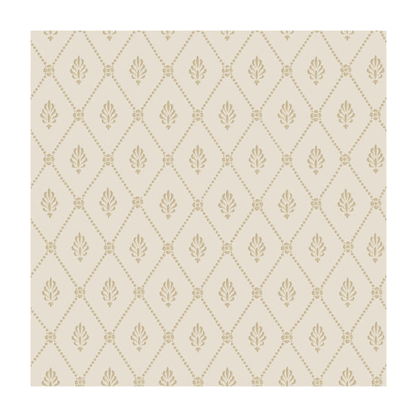 Samples and Purchasing available for Alma - Buff & Gold  By Cole & Son | Cole & Son Archive Anthology |Diamond Geometric Wallcovering Print at Designer Wallcoverings and Fabrics