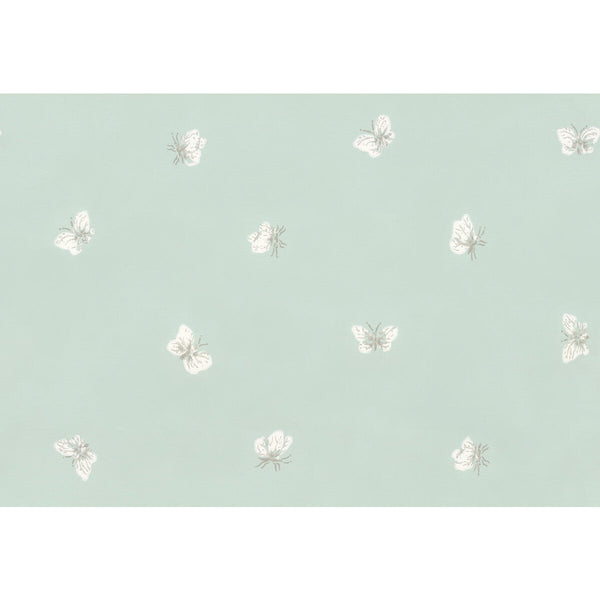 Samples and Purchasing available for Peaseblossom - Duck Egg  By Cole & Son | Cole & Son Whimsical | Animal/Insects Wallcovering Print at Designer Wallcoverings and Fabrics