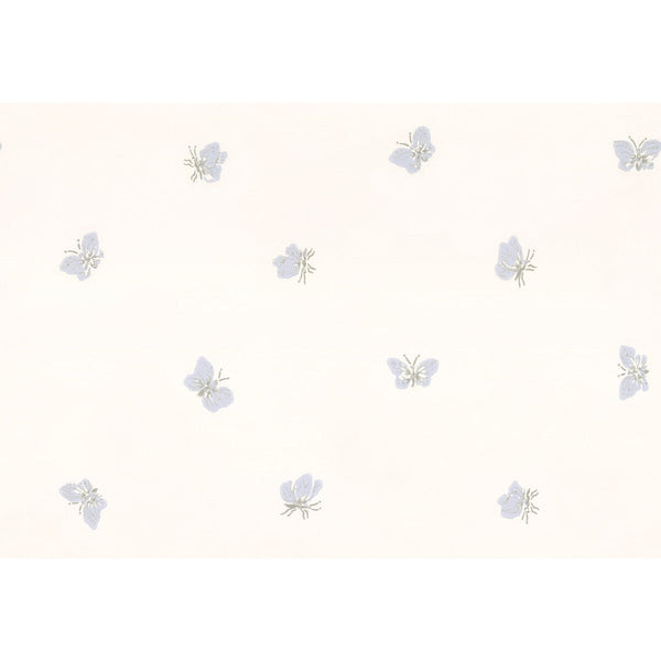 Samples and Purchasing available for Peaseblossom - White &Lilac  By Cole & Son | Cole & Son Whimsical | Animal/Insects Wallcovering Print at Designer Wallcoverings and Fabrics