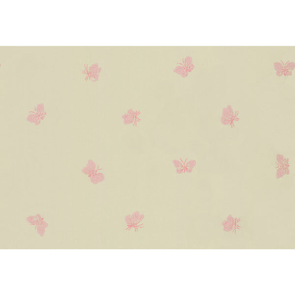 Samples and Purchasing available for Peaseblossom - Linen & Pink  By Cole & Son | Cole & Son Whimsical | Animal/Insects Wallcovering Print at Designer Wallcoverings and Fabrics