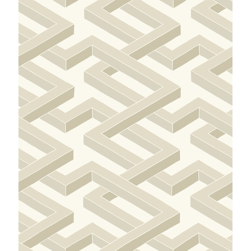 Samples and Purchasing available for Luxor - White  By Cole & Son | Cole & Son Geometric Ii |  Wallcovering Print at Designer Wallcoverings and Fabrics