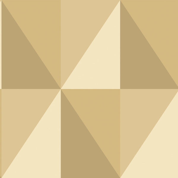 Samples and Purchasing available for Apex Grand - Gold  By Cole & Son | Cole & Son Geometric Ii |  Wallcovering Print at Designer Wallcoverings and Fabrics