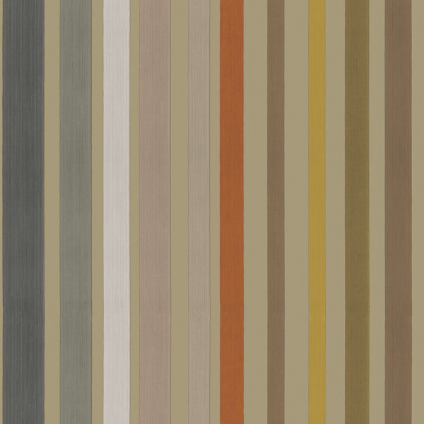 Samples and Purchasing available for Carousel Stripe - Linen Multi By Cole & Son | Cole & Son Mariinsky Damask |  Wallcovering Print at Designer Wallcoverings and Fabrics