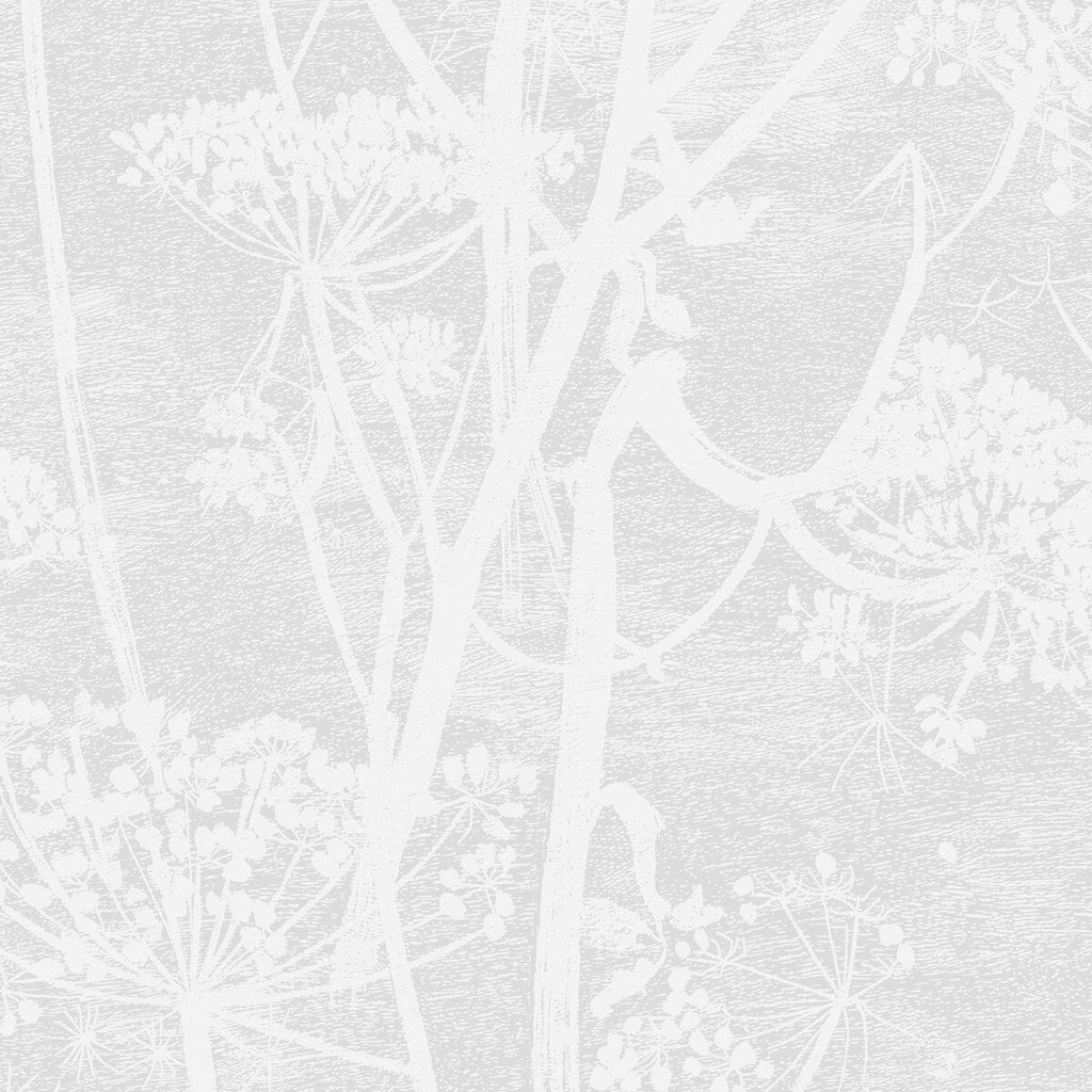 Samples and Purchasing available for Cow Parsley - White Beige By Cole & Son | Cole & Son Icons | Botanical & Floral Wallcovering  at Designer Wallcoverings and Fabrics