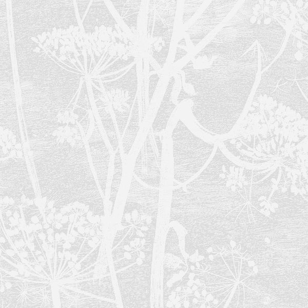 Samples and Purchasing available for Cow Parsley - White Beige By Cole & Son | Cole & Son Icons | Botanical & Floral Wallcovering  at Designer Wallcoverings and Fabrics