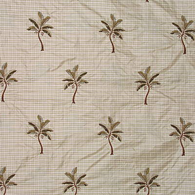 Samples and Purchasing available for Dufton Emboridery - Leaf Beige By Lee Jofa |  |Botanical & Floral  Upholstery Embroidery at Designer Wallcoverings and Fabrics