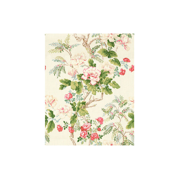 Samples and Purchasing available for Chinese Peony - Rose White By Lee Jofa | Verdmont Collection |Botanical & Floral  Multipurpose Print at Designer Wallcoverings and Fabrics