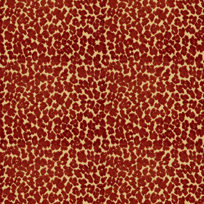 Samples and Purchasing available for Le Leopard - Garnet Burgundy/Red By Lee Jofa | Oscar De La Renta Ii | Animal Skins Upholstery Velvet at Designer Wallcoverings and Fabrics