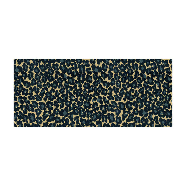 Samples and Purchasing available for Le Leopard - Sapphire Blue By Lee Jofa | Oscar De La Renta Ii | Animal Skins Upholstery Velvet at Designer Wallcoverings and Fabrics