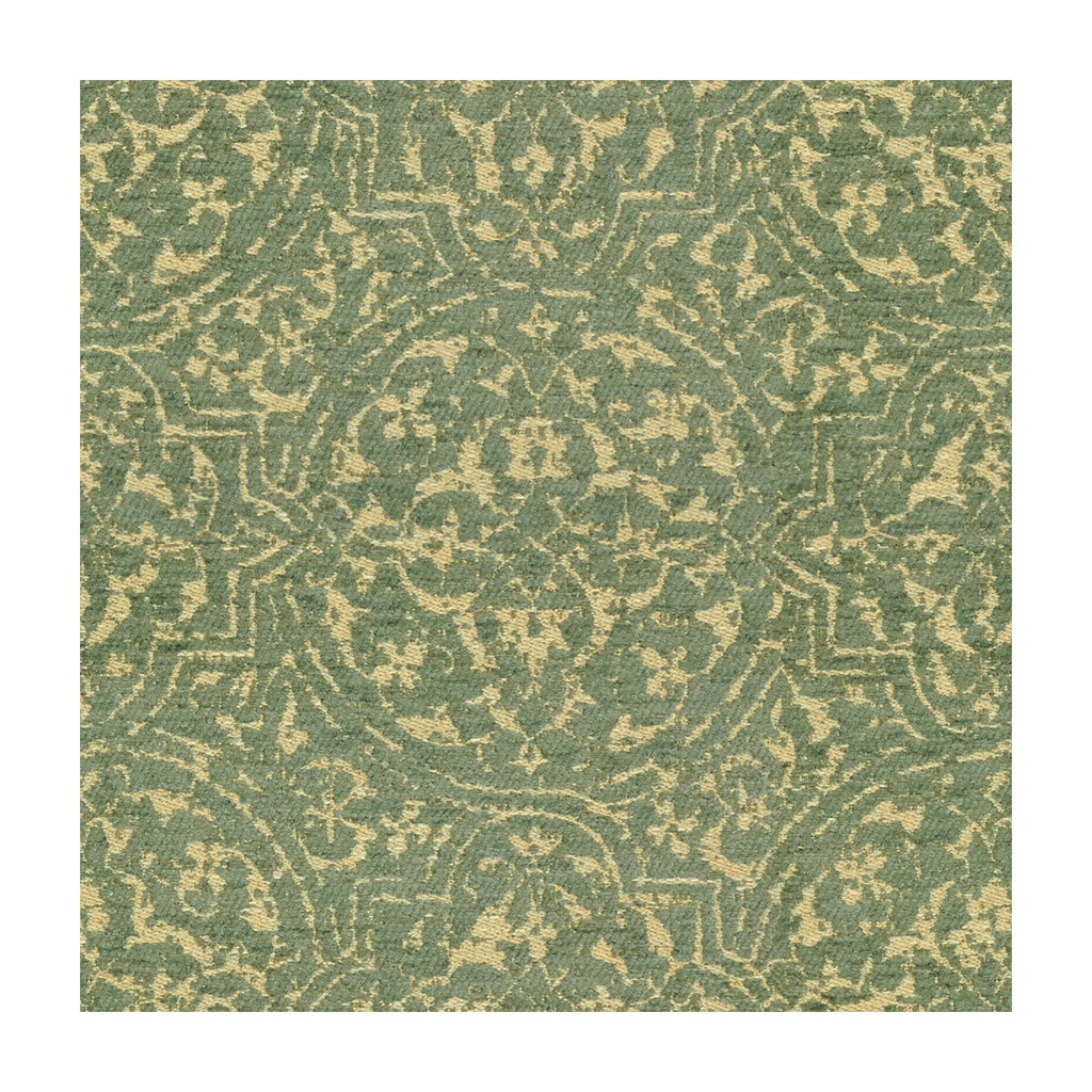 Samples and Purchasing available for Broglie - Lagoon Turquoise By Lee Jofa | Aerin Collection 2 |Damask  Upholstery Chenille at Designer Wallcoverings and Fabrics