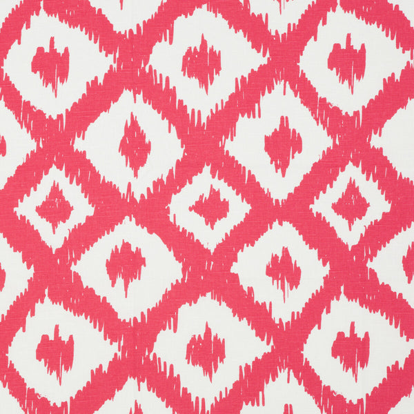 Samples and Purchasing available for Big Wave - Flamingo Pink By Lee Jofa | Lilly Pulitzer Ii | Ikat/Southwest/Kilims Multipurpose Print at Designer Wallcoverings and Fabrics