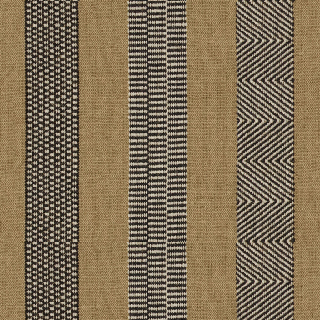 Samples and Purchasing available for Berber - Camel/Onyx Camel By Lee Jofa | Oscar De La Renta Iii |Stripes Texture Upholstery  at Designer Wallcoverings and Fabrics