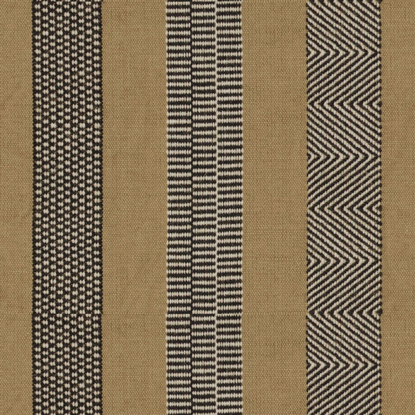 Samples and Purchasing available for Berber - Camel/Onyx Camel By Lee Jofa | Oscar De La Renta Iii |Stripes Texture Upholstery  at Designer Wallcoverings and Fabrics