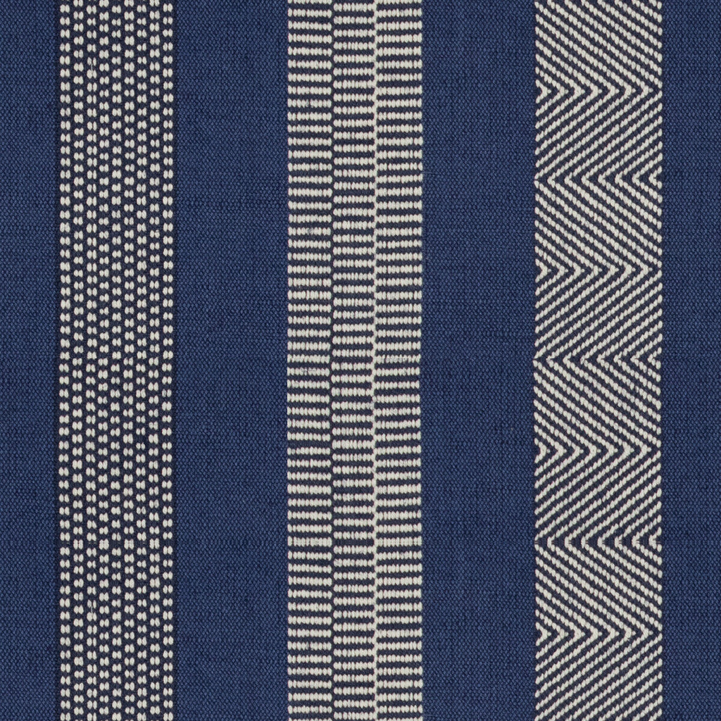 Samples and Purchasing available for Berber - Blue/Indigo Indigo By Lee Jofa | Oscar De La Renta Iii |Stripes Texture Upholstery  at Designer Wallcoverings and Fabrics