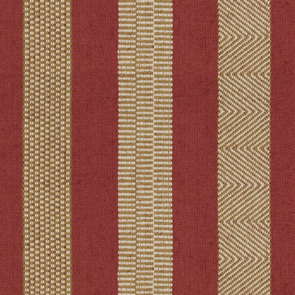 Samples and Purchasing available for Berber - Rhubarb/Oro Red By Lee Jofa | Oscar De La Renta Iii |Stripes Texture Upholstery  at Designer Wallcoverings and Fabrics