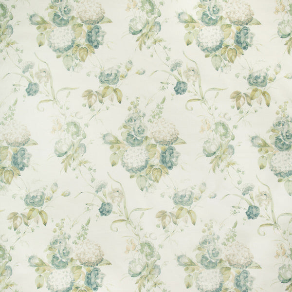 Samples and Purchasing available for Adelyn Handblock - Celadon Multi By Lee Jofa | Lj Showroom Only 2018 | Botanical & Floral Multipurpose Print at Designer Wallcoverings and Fabrics