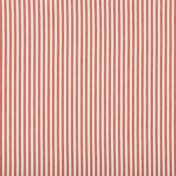 Samples and Purchasing available for Cap Ferrat Stripe - Red Red By Lee Jofa | Suzanne Kasler The Riviera Collection |Stripes Texture Upholstery  at Designer Wallcoverings and Fabrics