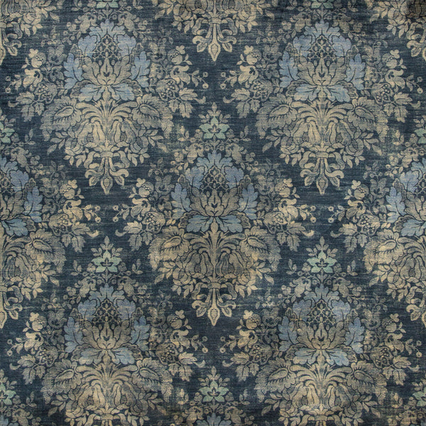 Samples and Purchasing available for Alma Velvet - Midnight Dark Blue By Lee Jofa | Harlington Velvets | Damask Multipurpose Print at Designer Wallcoverings and Fabrics