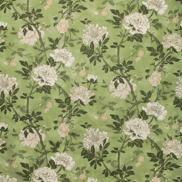 Samples and Purchasing available for Inisfree - Meadow Green By Lee Jofa | Carrier And Company |Botanical & Floral  Multipurpose Print at Designer Wallcoverings and Fabrics