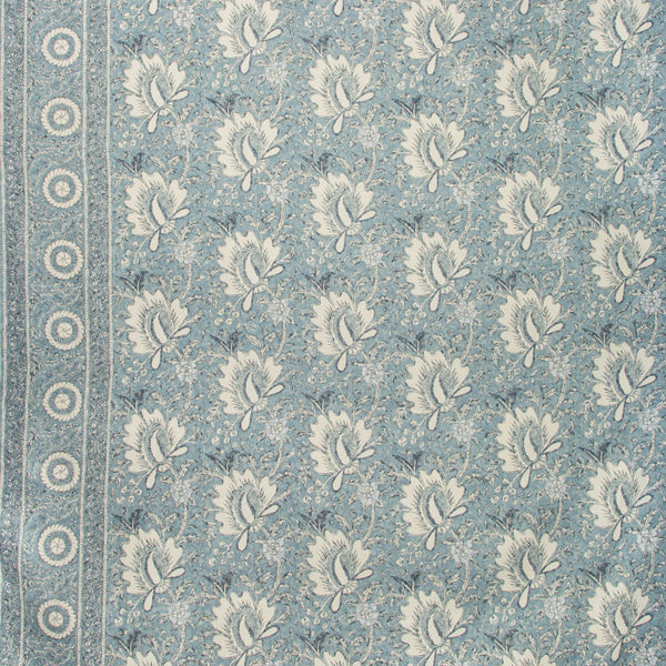 Samples and Purchasing available for Dove Meadow - Denim Blue By Lee Jofa | Carrier And Company |Botanical & Floral  Multipurpose Print at Designer Wallcoverings and Fabrics