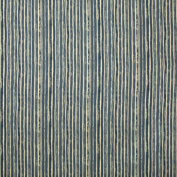 Samples and Purchasing available for Benson Stripe - Ink Dark Blue By Lee Jofa | Carrier And Company | Stripes Multipurpose Print at Designer Wallcoverings and Fabrics