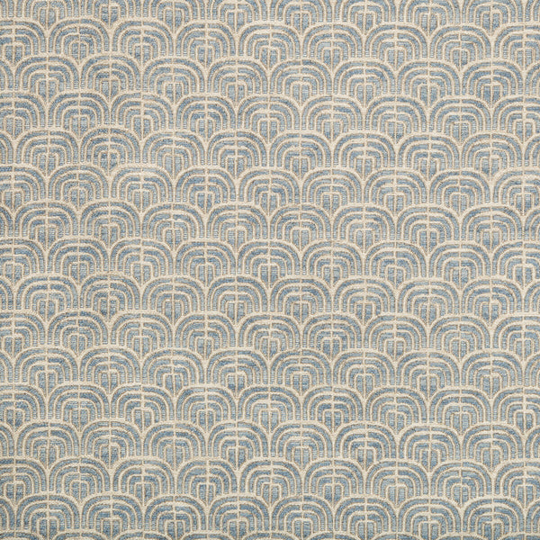 Samples and Purchasing available for Bale - Denim Blue By Lee Jofa | Carrier And Company |Modern Geometric Upholstery  at Designer Wallcoverings and Fabrics