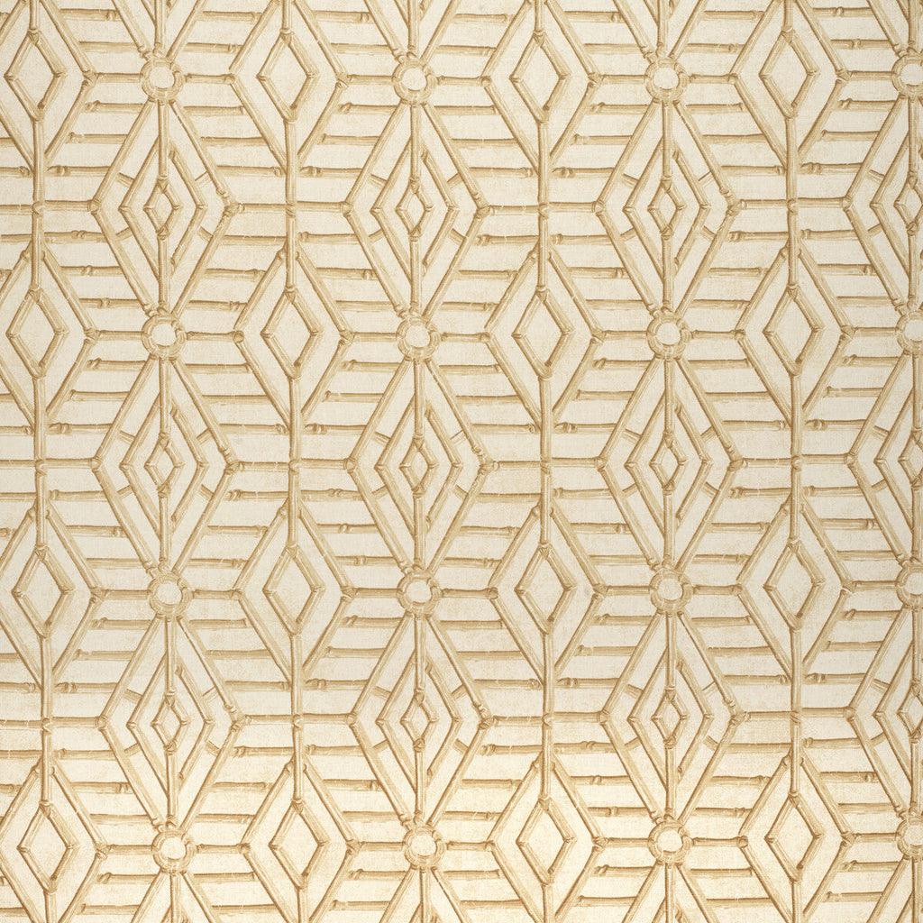 Samples and Purchasing available for Bamboo Cane - Beige/Ecru Beige By Lee Jofa | Paolo Moschino Fabrics | Lattice/Scrollwork Multipurpose Print at Designer Wallcoverings and Fabrics