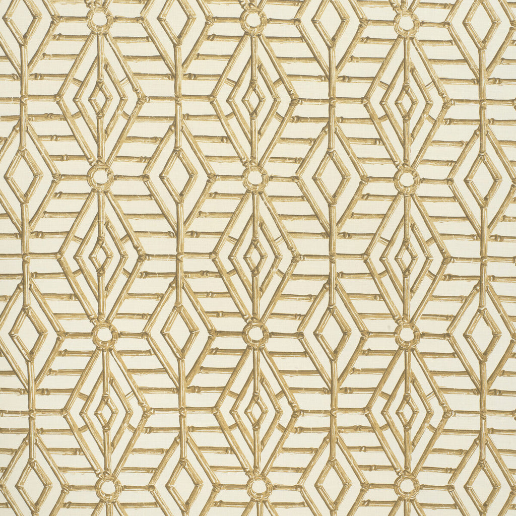 Samples and Purchasing available for Bamboo Cane - Beige/White Beige By Lee Jofa | Paolo Moschino Fabrics | Lattice/Scrollwork Multipurpose Print at Designer Wallcoverings and Fabrics