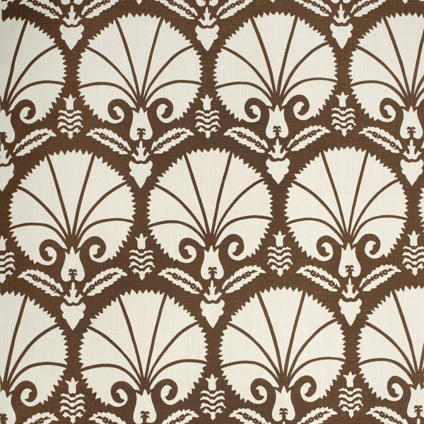 Samples and Purchasing available for Bursa - Brown Brown By Lee Jofa | Paolo Moschino Fabrics |Botanical & Floral  Multipurpose Print at Designer Wallcoverings and Fabrics