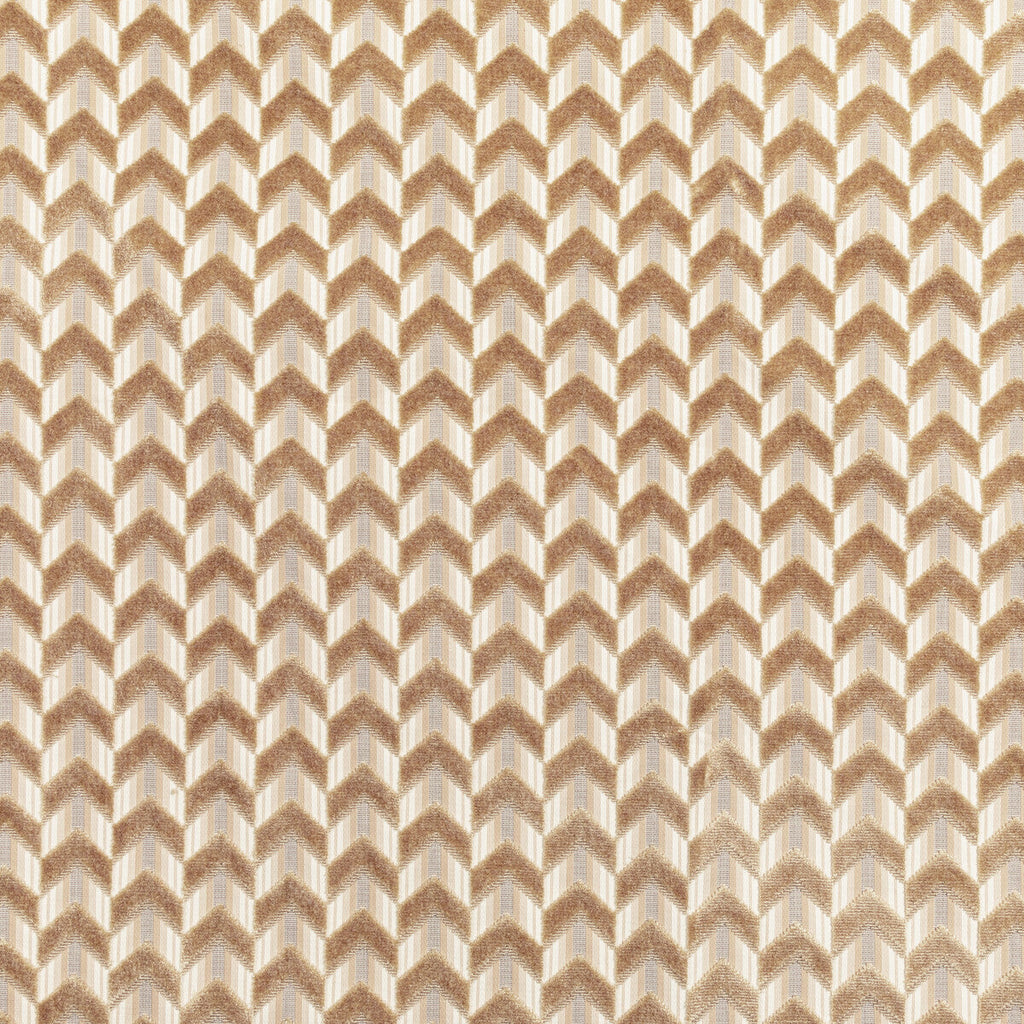 Samples and Purchasing available for Bailey Velvet - Sand Beige By Lee Jofa | Breckenridge | Geometric Upholstery Velvet at Designer Wallcoverings and Fabrics