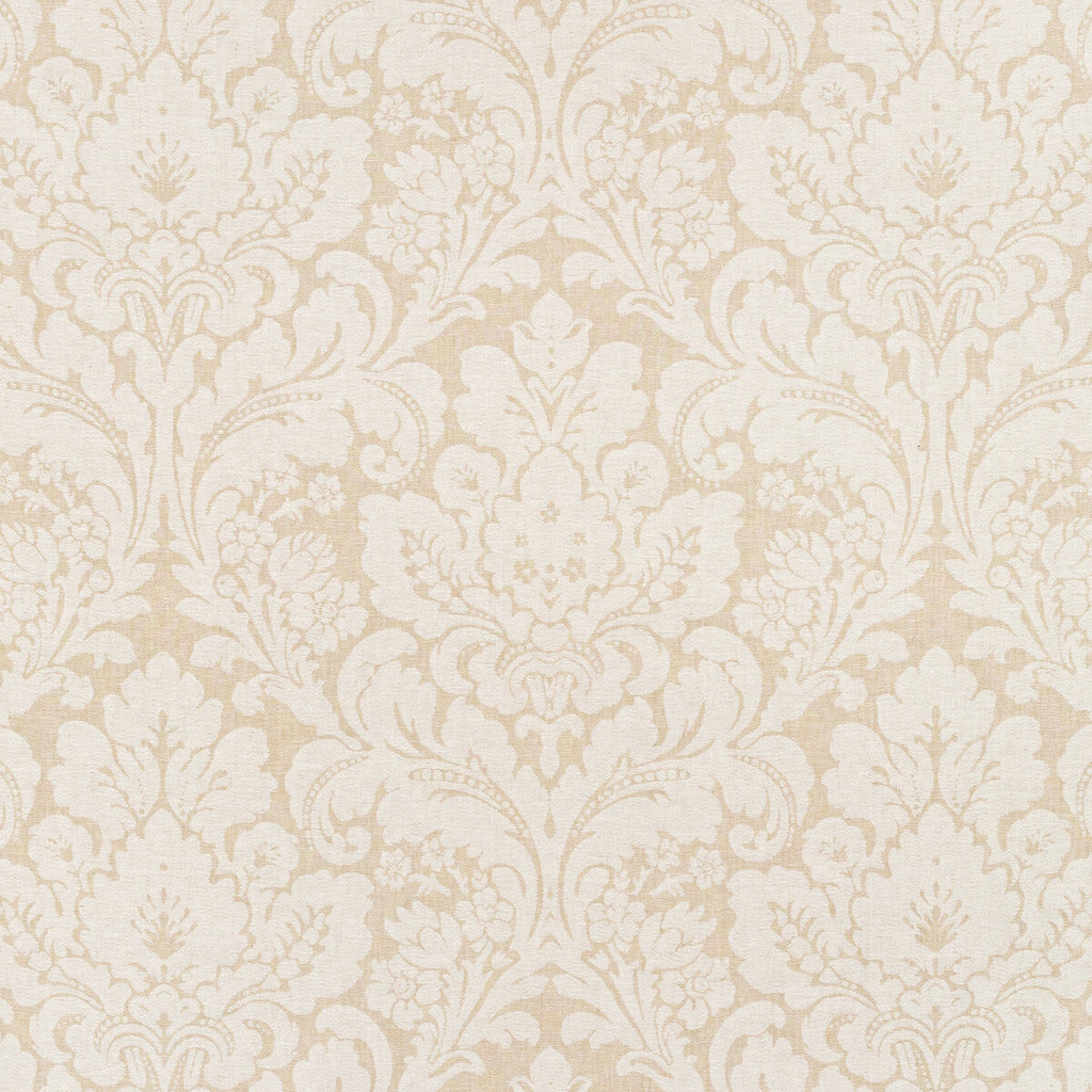 Samples and Purchasing available for Acanthus Damask - Pearl Ivory By Lee Jofa | Oscar De La Renta Iv | Damask Multipurpose  at Designer Wallcoverings and Fabrics