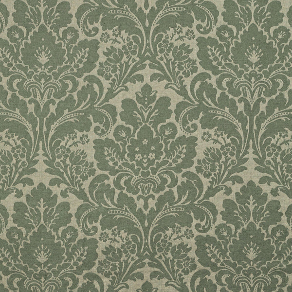 Samples and Purchasing available for Acanthus Damask - Loden Green By Lee Jofa | Oscar De La Renta Iv | Damask Multipurpose  at Designer Wallcoverings and Fabrics