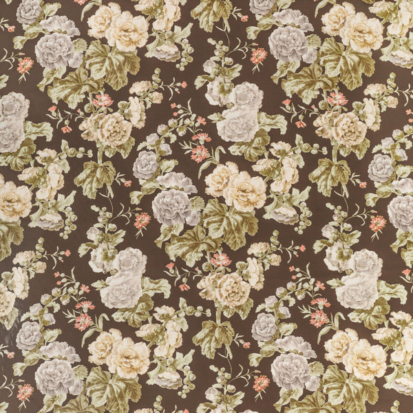 Samples and Purchasing available for Upton Cotton - Java/Moss Multi By Lee Jofa | Oscar De La Renta Iv |Botanical & Floral  Multipurpose Print at Designer Wallcoverings and Fabrics