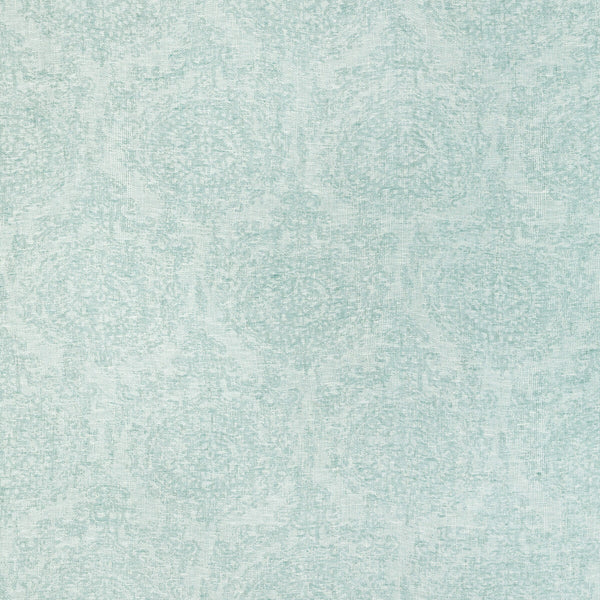 Samples and Purchasing available for Romona Sheer - Aqua Teal By Lee Jofa | Summerland |Damask  Drapery Sheer at Designer Wallcoverings and Fabrics