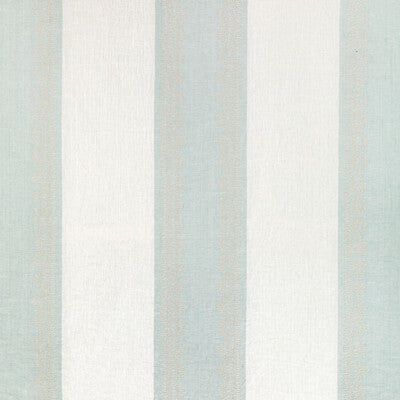 Samples and Purchasing available for Banner Sheer - Aqua Teal By Lee Jofa | Summerland |Geometric Stripes Drapery Embroidery at Designer Wallcoverings and Fabrics