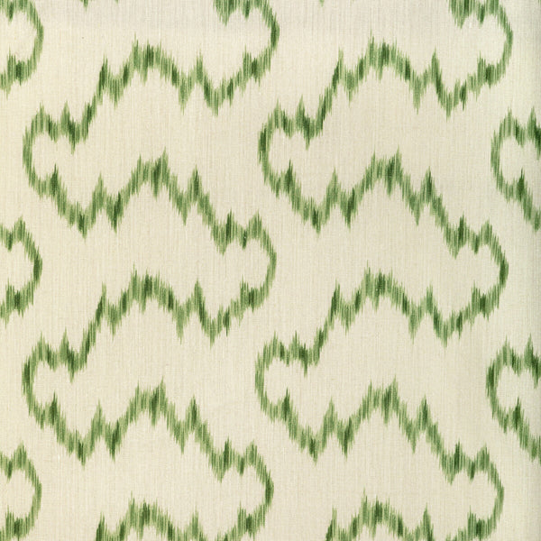 Samples and Purchasing available for Mallorcan Ikat - Leaf Ivory By Lee Jofa | Sarah Bartholomew | Ikat/Southwest/Kilims Multipurpose Linen at Designer Wallcoverings and Fabrics