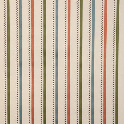 Samples and Purchasing available for Buxton Stripe - Leaf/Clay Blue By Lee Jofa | Highfield Stripes And Plaids |Stripes  Multipurpose  at Designer Wallcoverings and Fabrics