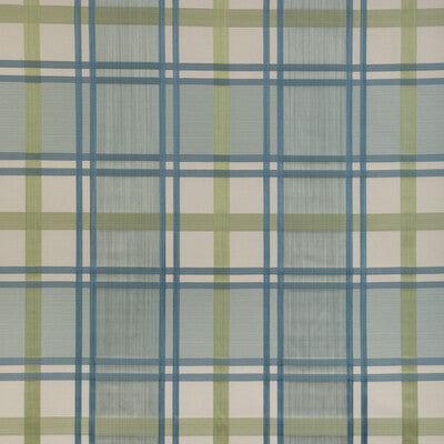 Samples and Purchasing available for Davies Plaid - Aqua/Leaf Blue By Lee Jofa | Highfield Stripes And Plaids | Plaid / Check Multipurpose  at Designer Wallcoverings and Fabrics