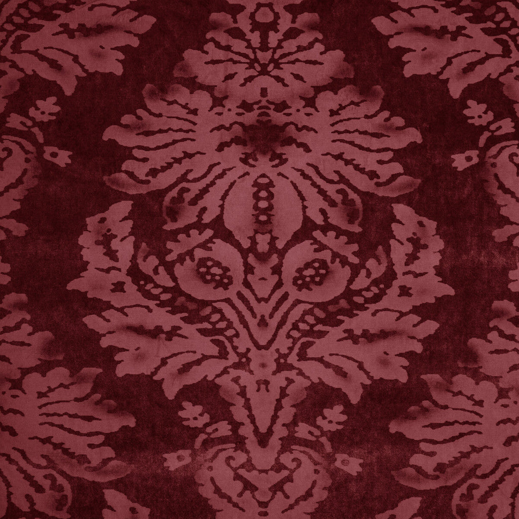 Samples and Purchasing available for Parham Velvet - Ruby Red By Lee Jofa | Barwick Velvets | Damask Upholstery Print at Designer Wallcoverings and Fabrics