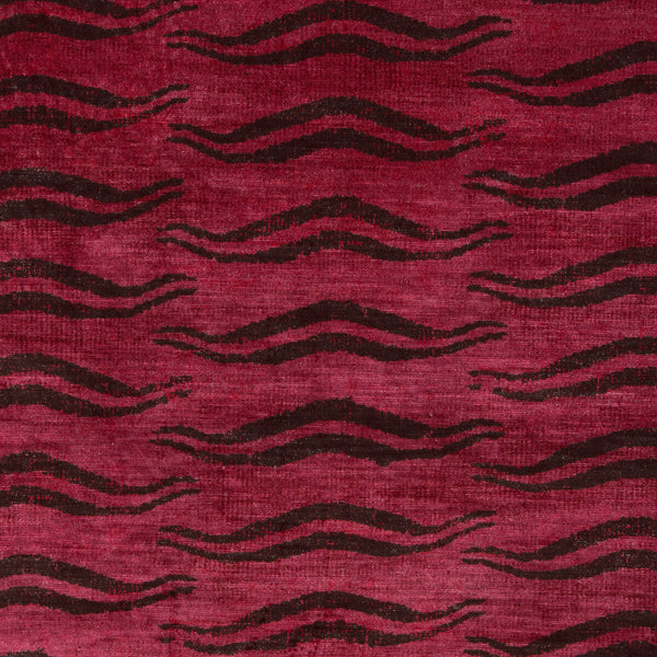 Samples and Purchasing available for Beckett Velvet - Garnet Red By Lee Jofa | Barwick Velvets | Animal Skins Upholstery Print at Designer Wallcoverings and Fabrics