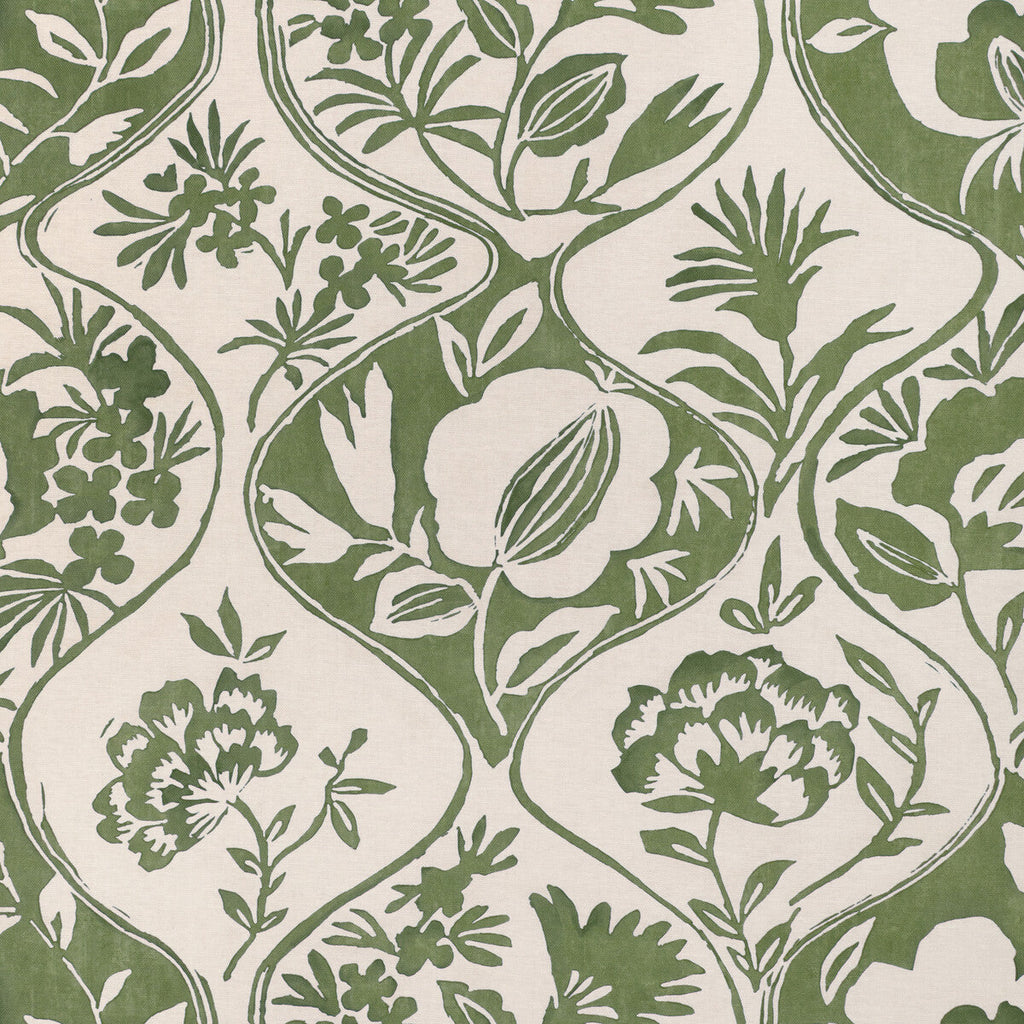 Samples and Purchasing available for Calathea Print - Leaf Green By Lee Jofa | Garden Walk |Botanical & Floral Lattice/Scrollwork Multipurpose Print at Designer Wallcoverings and Fabrics