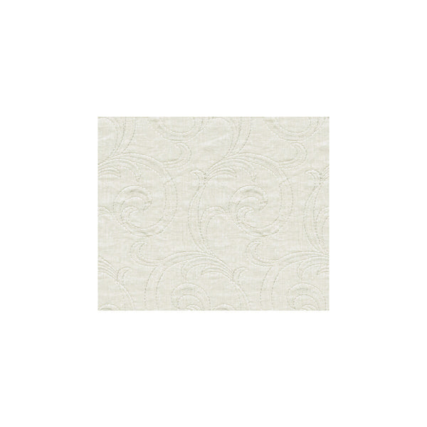 Samples and Purchasing available for Sweet Swirl - Whisper White By Kravet Basics | Candice Olson Collection | Tone On Tone Multipurpose Embroidery at Designer Wallcoverings and Fabrics