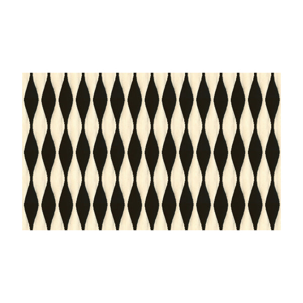 Samples and Purchasing available for Baza - Licorice Black By Kravet Design | Jonathan Adler Performance Fabrics |Modern Geometric Upholstery Jacquards at Designer Wallcoverings and Fabrics