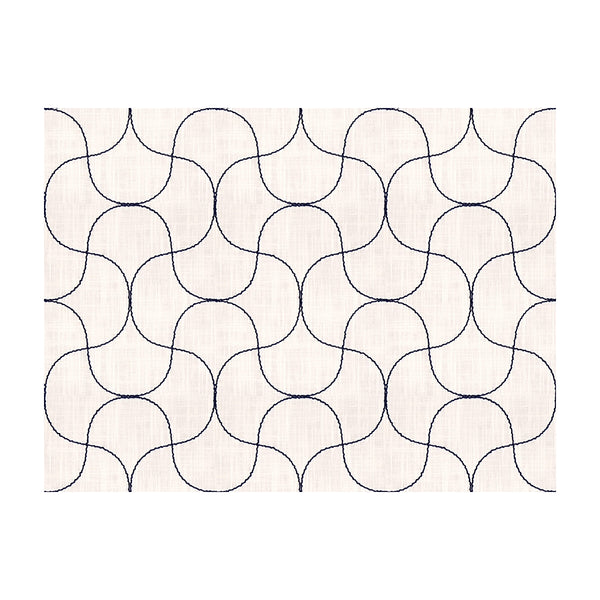 Samples and Purchasing available for Sarina - Sailor White By Kravet Design | Jonathan Adler Charade |Lattice/Scrollwork  Multipurpose Embroidery at Designer Wallcoverings and Fabrics