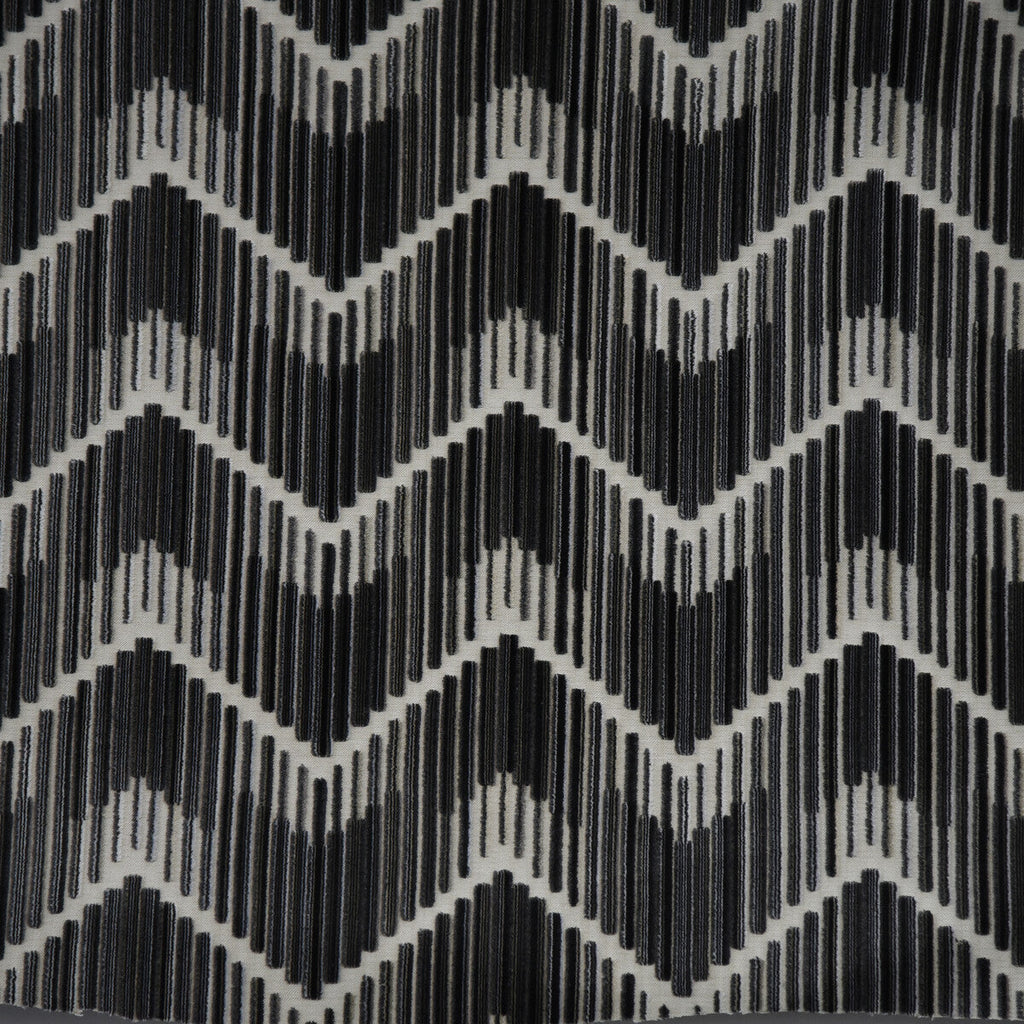 Samples and Purchasing available for Highs And Lows - Anthracite Beige By Kravet Couture | Modern Colors-Sojourn Collection |Modern Flamestitch Upholstery Velvet at Designer Wallcoverings and Fabrics