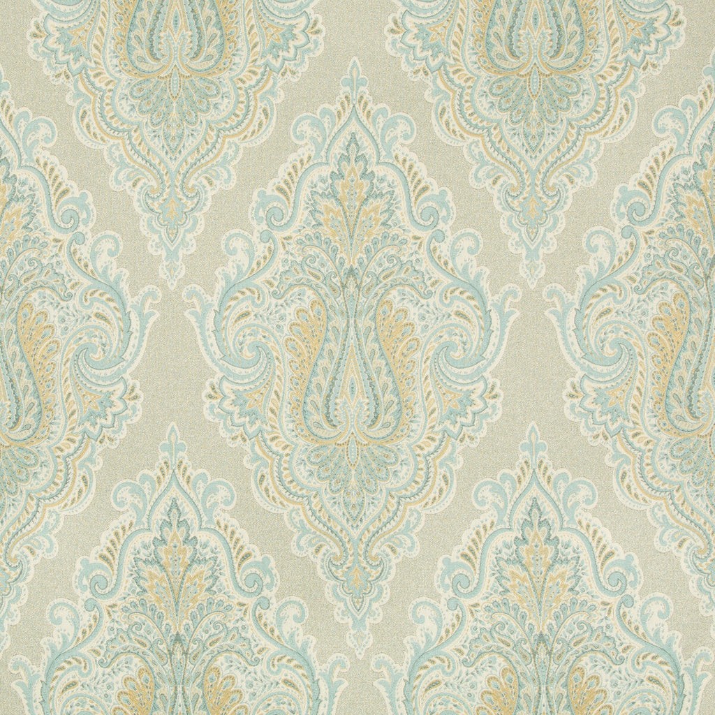 Samples and Purchasing available for Kravet Design - 34679-135 Turquoise By Kravet Design | Crypton Home |Paisley  Upholstery Weave at Designer Wallcoverings and Fabrics