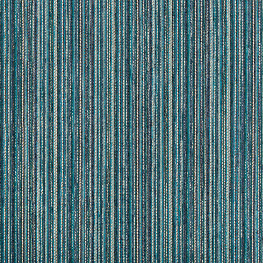 Samples and Purchasing available for Kravet Design - 34693-513 Blue By Kravet Design | Performance Crypton Home |Stripes  Upholstery Chenille at Designer Wallcoverings and Fabrics