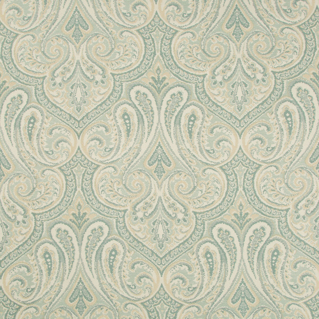 Samples and Purchasing available for Kravet Design - 34706-13 Light Blue By Kravet Design | Crypton Home |Paisley  Upholstery Crypton at Designer Wallcoverings and Fabrics