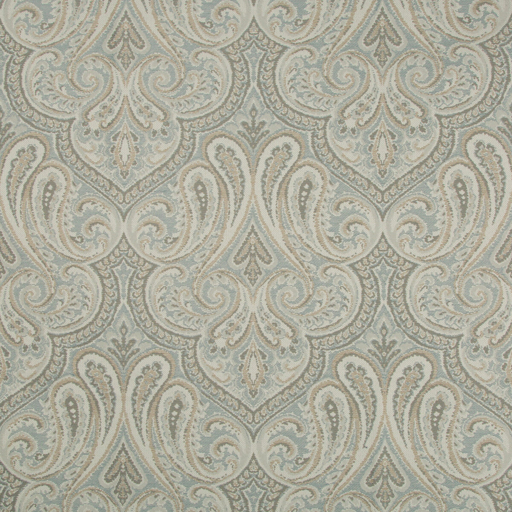 Samples and Purchasing available for Kravet Design - 34706-15 Blue By Kravet Design | Crypton Home |Paisley  Upholstery Crypton at Designer Wallcoverings and Fabrics